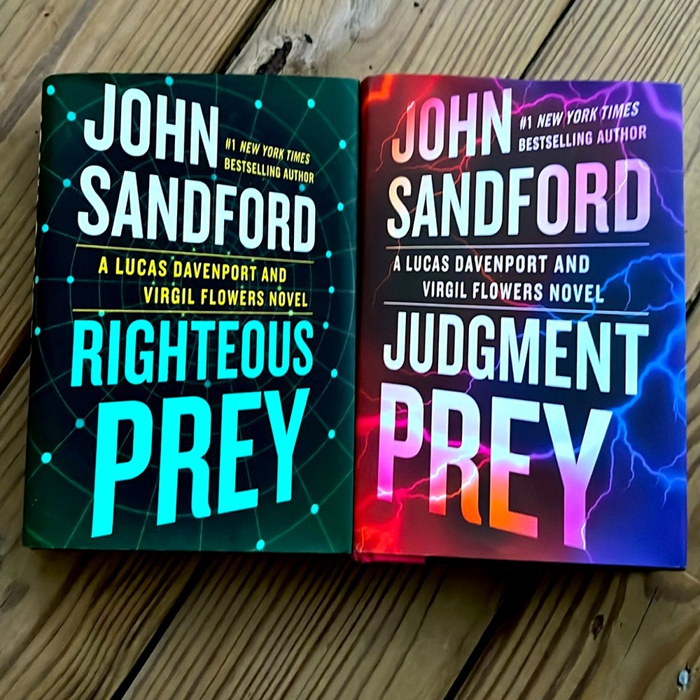 2 John Sanford Lucas Davenport & Virgil Flowers HC/DJ Novels